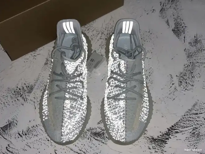 hype Adidas Yeezy White Boost FW5317 350 Reflective Cloud V2 0516